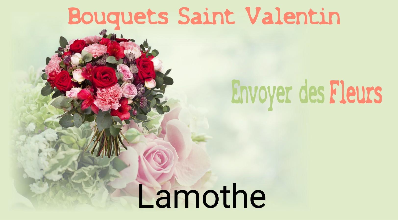 Roses de Saint-Valentin livrées à Lamothe